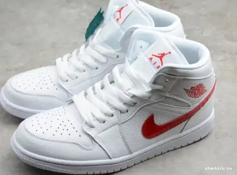 1 Jordan BQ6472-106 White (W) University Mid BQ6472-106 Red 0429